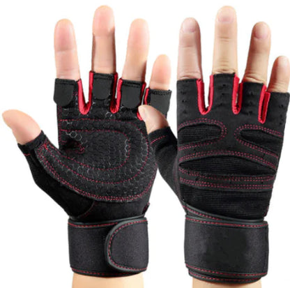 Half-Finger Fitness Gloves for Gym Workouts