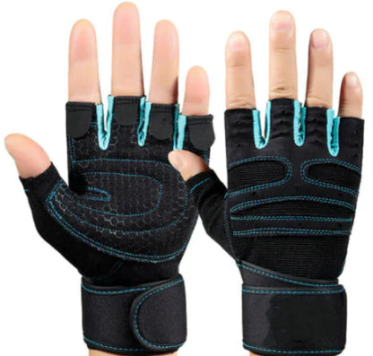 Half-Finger Fitness Gloves for Gym Workouts